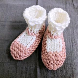 Knitted mary hot sale jane booties